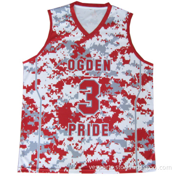 Custom Camo Basketball Jerseys USA Basketball Uniforms